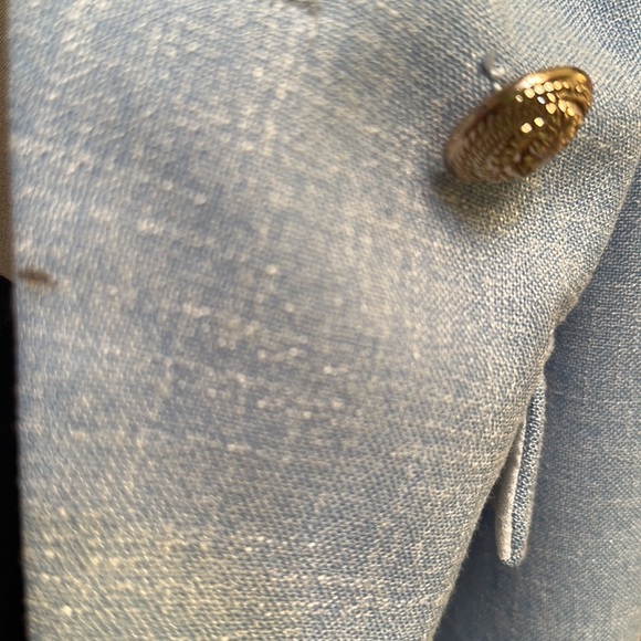 Balmain Inspired Jacket with Large Gold Buttons Size XS - Picture 4 of 4